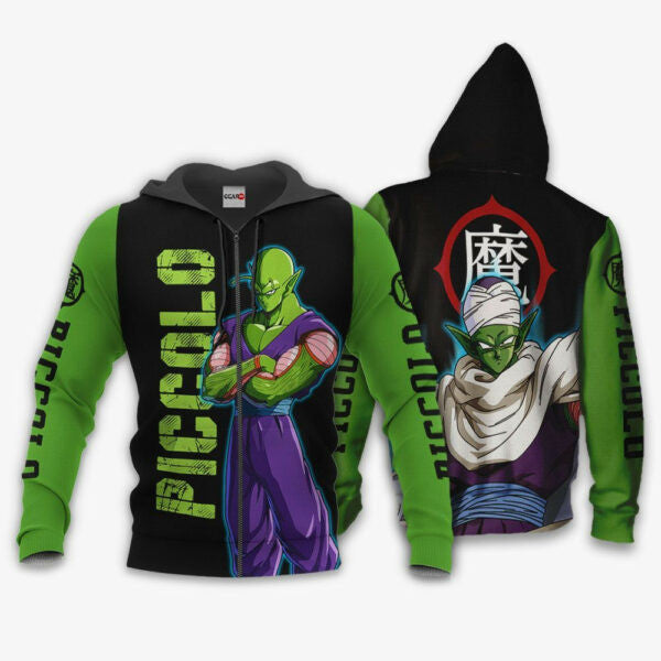Piccolo Dragon Ball Z Anime 1k353 Fan Gift Stylist Unisex Cartoon Graphic Outfits Aop 3d Hoodie, Zip Hoodie 2025