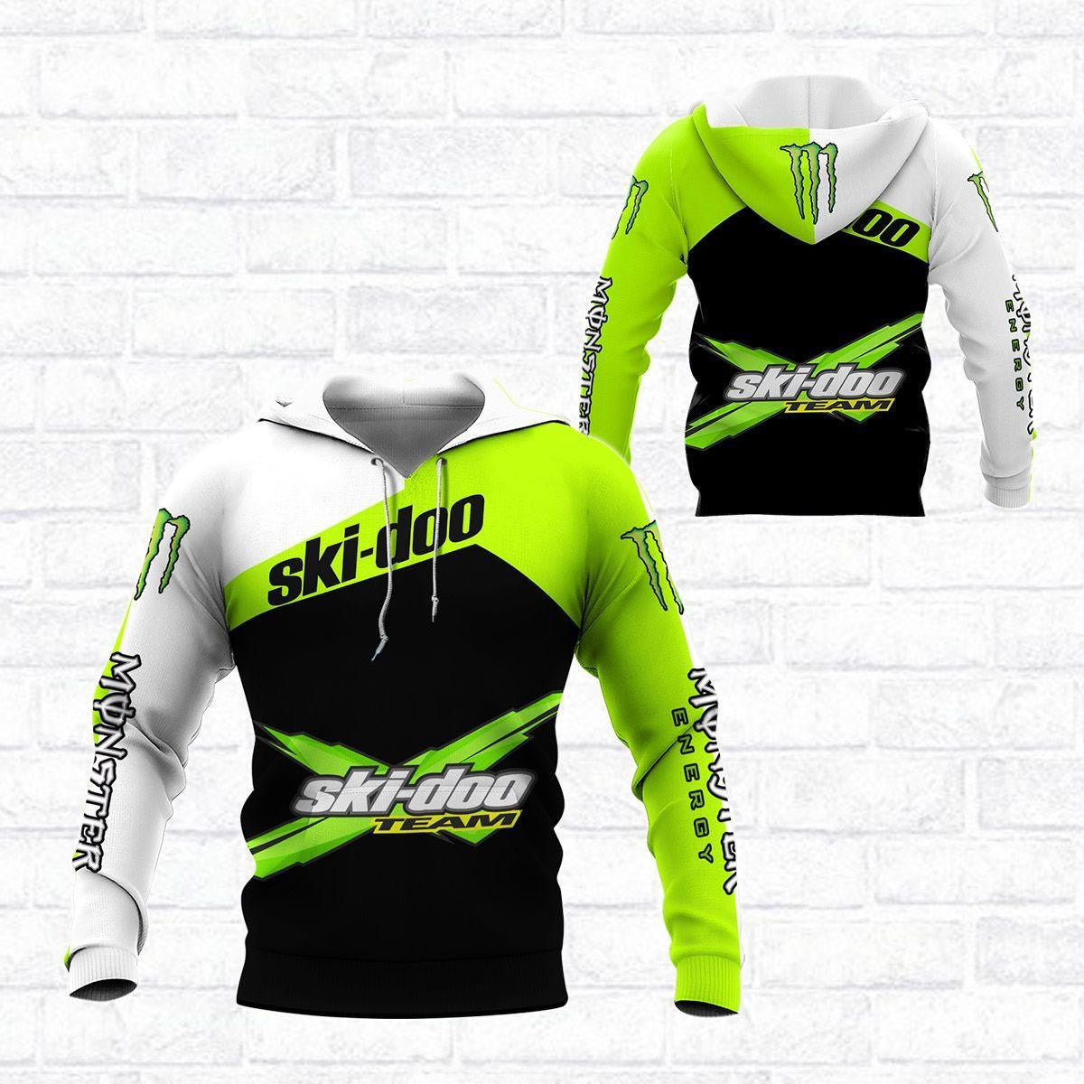 Ski-doo Racing Team 7k746 Fan Gift Zip Hoodie Hoodie Ii0